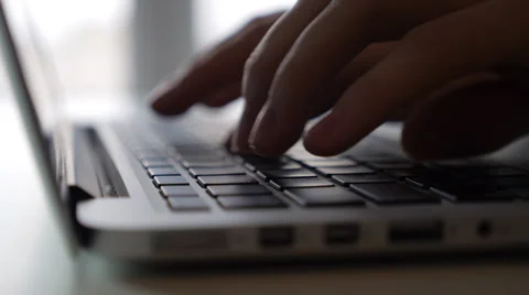 Laptop keyboard typing 스톡 동영상 39129045