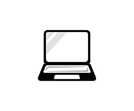 Laptop, macbook, computer, device, gadget, digital and technology Stock Illustration
