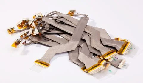Laptop matrix lvds cable Stock Photos