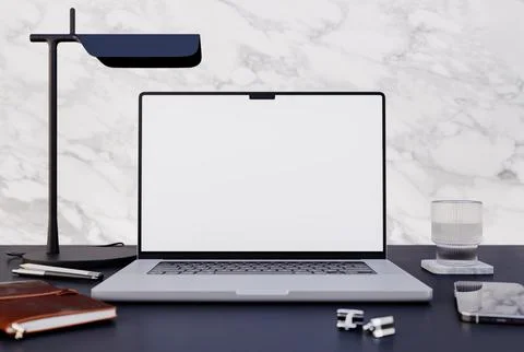 Laptop Mock up Stock-Illustration