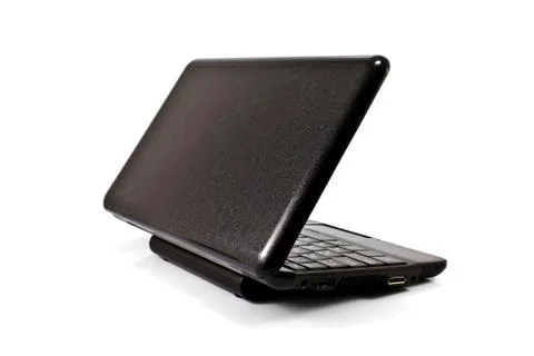 Laptop, modern computer Stock Photos