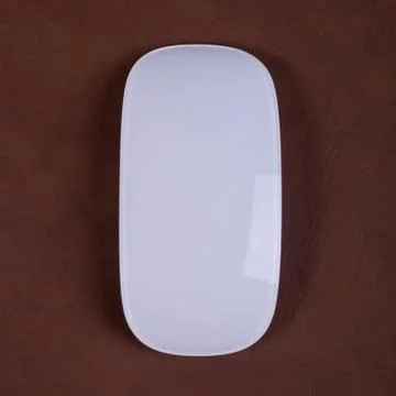 Laptop mouse close up Foto stock