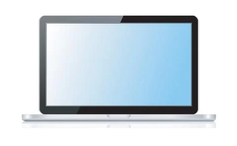 Laptop, notebook, icon Stock-Illustration