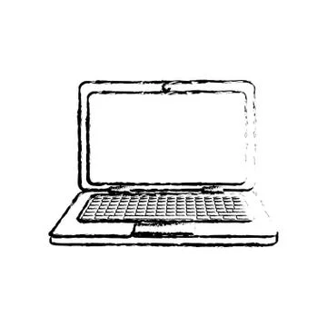 Laptop pc computer 스톡 일러스트