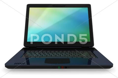 Laptop PC Stock Illustration