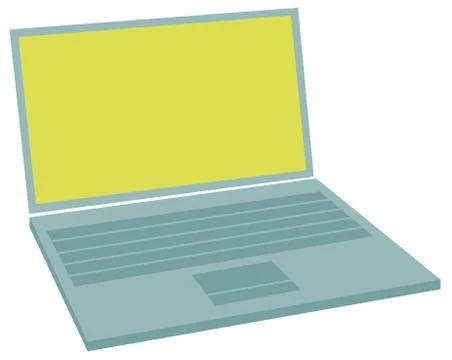 Laptop pc Stock Illustration