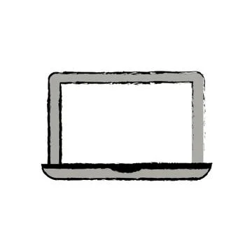 Laptop pc technology Stockillustratie