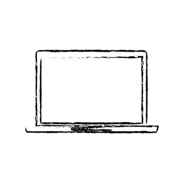 Laptop pc technology Stockillustratie