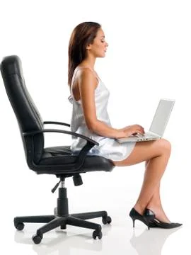 The laptop Stock Photos