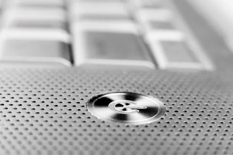 Laptop power Stock Photos