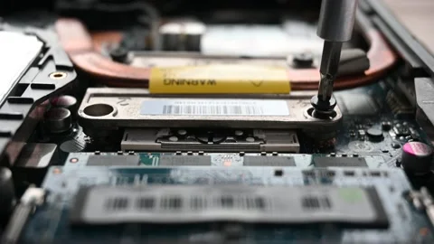 Laptop repair Stock Footage 178412185