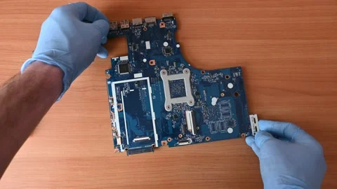 Laptop repair Stock Footage 182070314