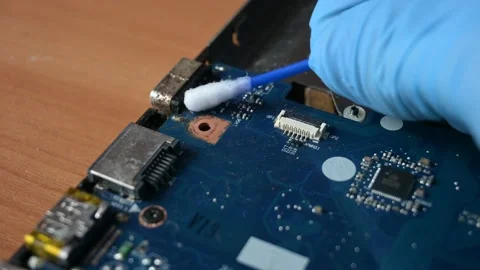 Laptop repair Stock Footage 187778003