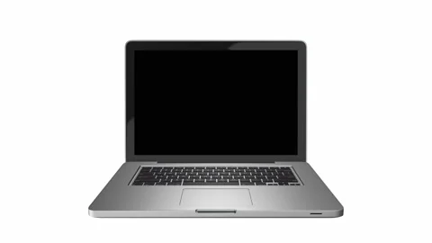 Into the laptop screen Stock Footage 135615674
