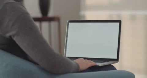 Laptop screen Stock Footage 145175892