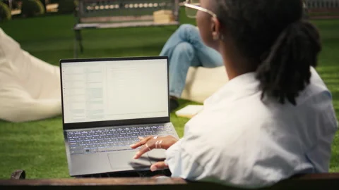 Laptop screen with programming language on terminal window Stock Footage 340963025