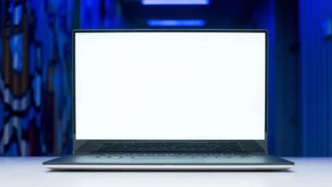 Laptop screen template with hacking concept Stock Photos