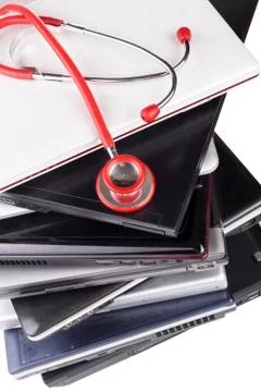 Laptop service Stock Photos