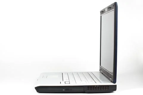 Laptop side Stock Photos