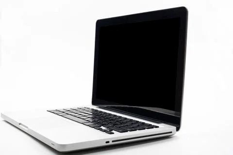 Laptop side Stock Photos