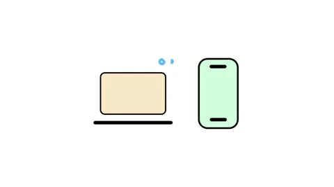 Laptop smartphone Stock Footage 293772879