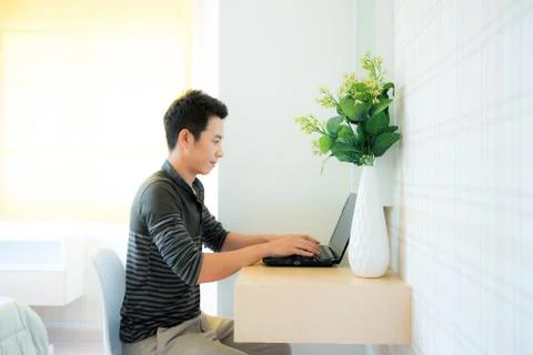 Laptop student Stock Photos