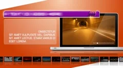 Laptop Stylish Display - After Effects Template Stock After Effects