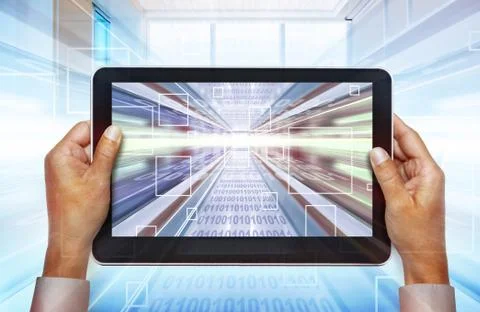 Laptop technologies of the future Stock Photos