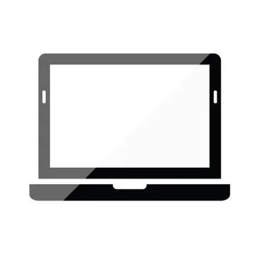 Laptop vector icon. Notebook icon. Smart Devices icon.  electronic device Stockillustratie