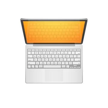 Laptop vector illustration Illustrazione stock