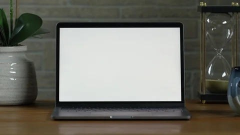 Laptop At Workspace Stock-Footage 114017200