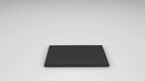 Laptop zoom in animation, computer, background, placeholder. Stock Footage 22637190