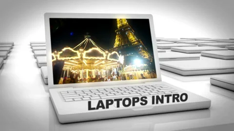 Laptops Intro Stock After Effects
