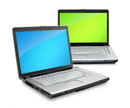 Laptops Foto stock