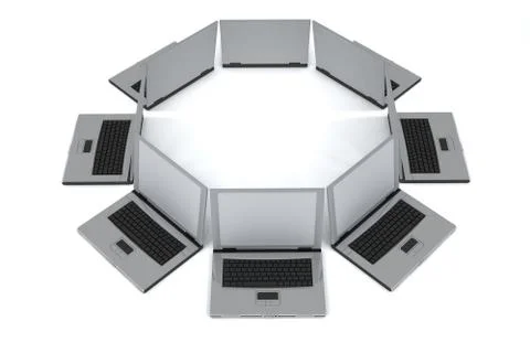 Laptops Stock Photos