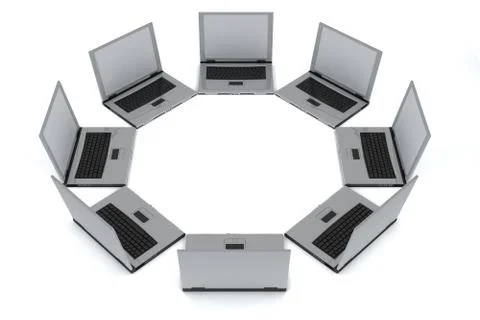 Laptops Stock Photos