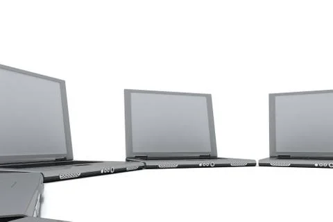 Laptops Stock Photos