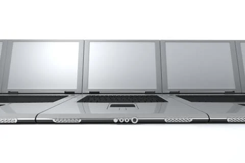 Laptops Stock Photos