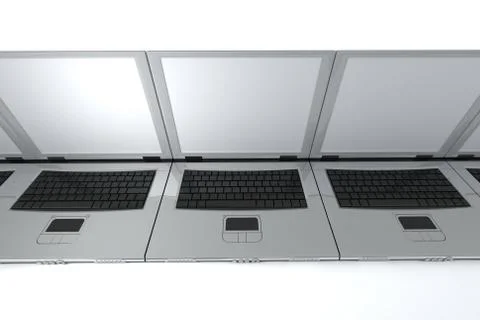 Laptops Stock Photos