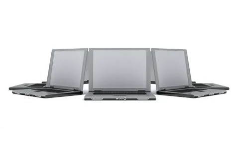 Laptops Stock Photos