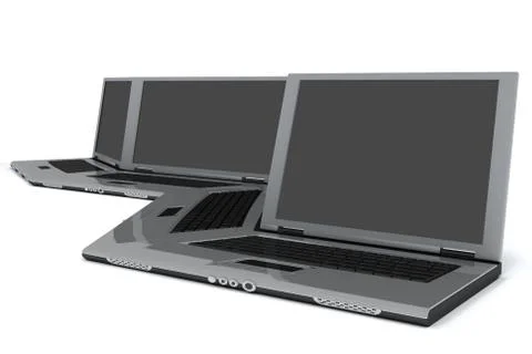 Laptops Stock Photos