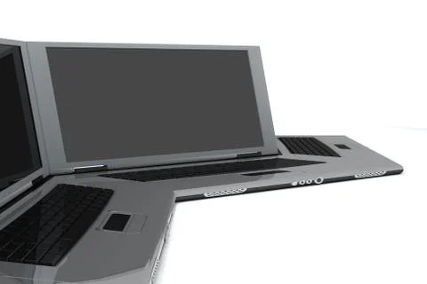 Laptops Stock Photos