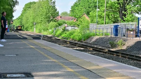 Lapworth trains 15-ic Stock Footage 246598566