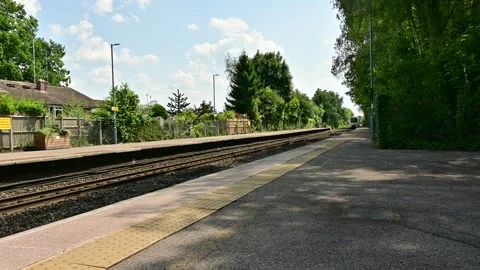 Lapworth trains 3-ic Stock Footage 246597542