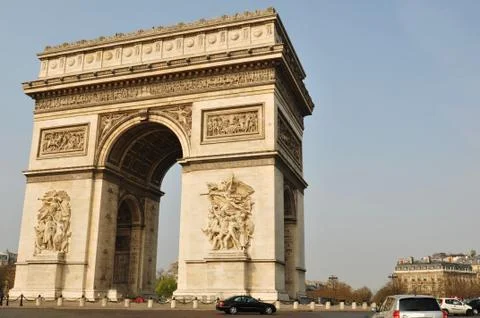 L'arc de triomphe Foto stock