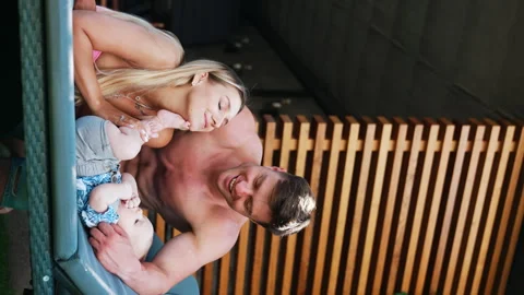 Larents are on vacation Stock Footage 250758129