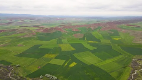 Large Agricultural Lands Video stock 332786382