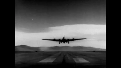 A large aircraft crashes into a hillside and explodes. Stock Footage 85772386