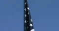 Large American Flag 02 HD Footage