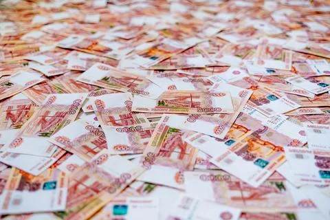 A large amount of money Stock Photos